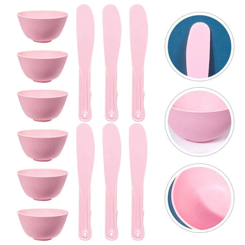 Non-Toxic Mixing Bowls Multi-Purpose Silicone Lightweight Facial Supplies Eco-Friendly Skincare Tools for Beauty Salon - M & M Global