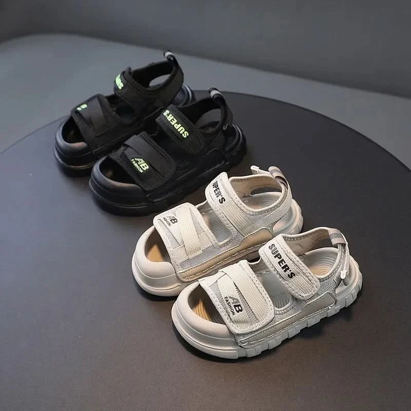 Boys Sandals Summer Kids Shoes Fashion Light Soft Flats Toddler Baby Girls Sandals Infant Casual Beach Children Shoes Outdoor - M & M Global