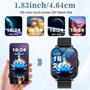 2026 New Bluetooth Call Smart Watch Information Push Men Women Health Monitoring Watch Pedometer IP68 Smartwatch For Android IOS