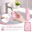 Sejoy CYQ-AOW06 Cordless Electric Water Flossers for Teeth 350ml Water Dental Flosser Portable Oral Irrigator Rechargeable - M & M Global