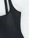 Women s-xxl size swimsuit One Piece black back bandage bikini Swimwear high waist bathing suit beach outfits bodysuit biquini - M & M Global