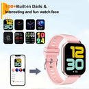 Children's boy and girl smartwatches, Music players, pedometers, High-definition touch screens, Puzzle games, Wireless calling