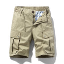 Summer Men Cargo Cotton Shorts Mens Multi Pocket Casual Shorts Spring Mens Jogger Pants Fashion Beach Shorts Dropshipping LZLLTT