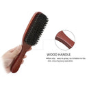 Natural Boar Bristle Beard Brush Men Facial Hair Cleaning Brush Professional Hairbrush Shaving Tools Beard Mustache Brushes - M & M Global