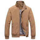 Spring Autumn Casual Solid Fashion Slim Bomber Jacket Men Overcoat New Arrival Baseball Jackets Men's Jacket 2025