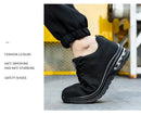 Men's Work Safety Shoes, Steel Toe Shoes, Puncture Resistant Impact Resistant Wear-resistant Outdoor Fashionable Sports Shoes