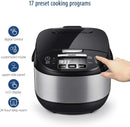 Rice Cooker, Japanese Large Rice Cooker with Fuzzy Logic Technology, 11 Presets, 10 Cup Uncooked/20 Cup Cooked, Auto Keep Warm, - M & M Global