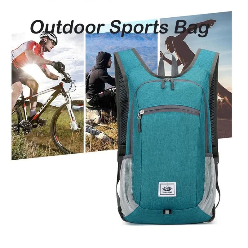 Portable Foldable Backpack,Men Women Ultralight Folding Bag,Outdoor Climbing Cycling Hiking  Knapsack Travel Daypack - M & M Global