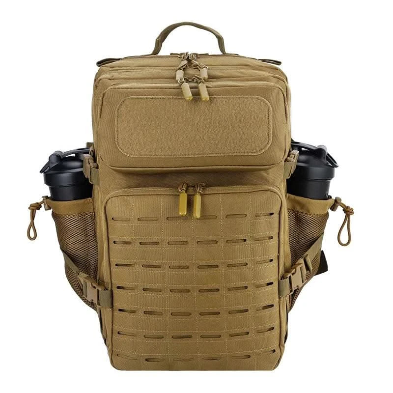 45L/25L Tactical Backapck for Men Women Waterproof Camping Travel Bag Outdoor Sports Hiking Survival Rucksack with Bottle Holder - M & M Global