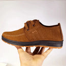 Men's Traditional Style Slip-On Loafers - Breathable and Durable Rubber Soles - Plaid and Wear-Resistant, Suitable for Business, Leisure and Outdoor Use - M & M Global