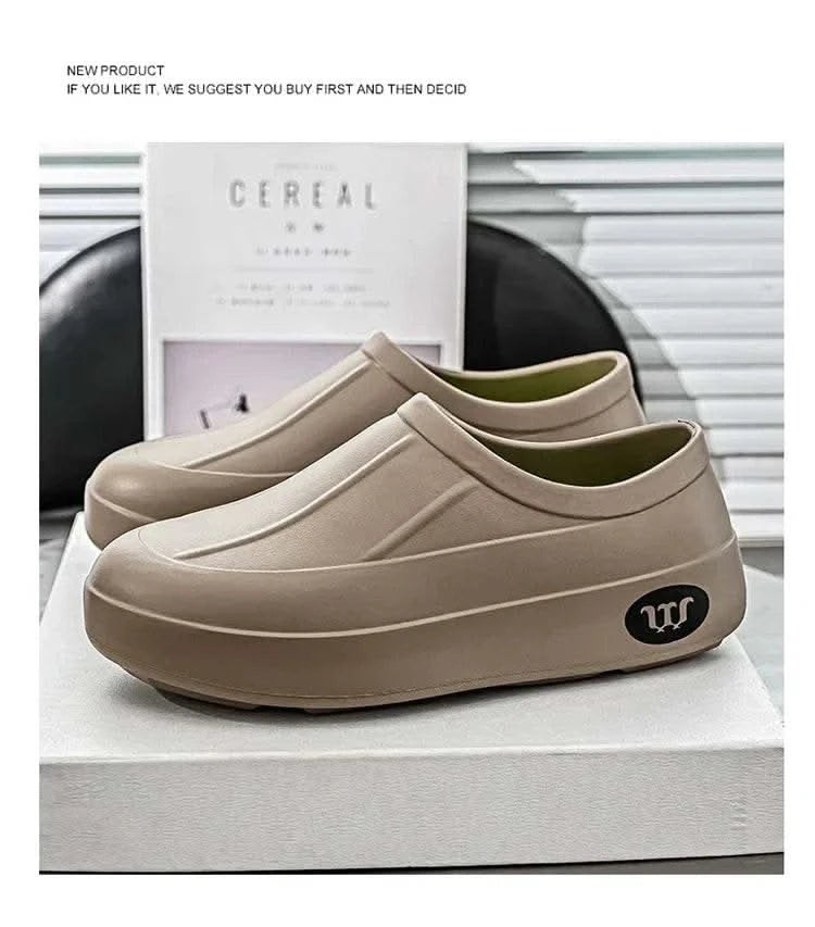 A Pair of Men's Wear-Resistant Men's Casual Shoes, Non-Slip, Wear-Resistant, Waterproof Work Shoes, Casual Sports Shoes for Men - M & M Global
