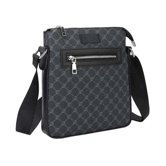 Casual Single Shoulder Crossbody Bag Crossbody Bag Sling Bag Chest Bag Men's Business Small Square Messenger Bag - M & M Global