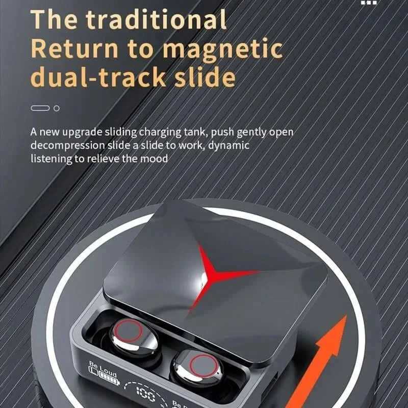 M90 Wireless Headphones TWS Bluetooth Touch Control Earphones Sport Earbuds Hifi Stereo Gaming Headset With Mic For smartphone - M & M Global