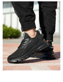 Soft-soled, comfortable, anti-smash, anti-puncture and breathable safety shoes