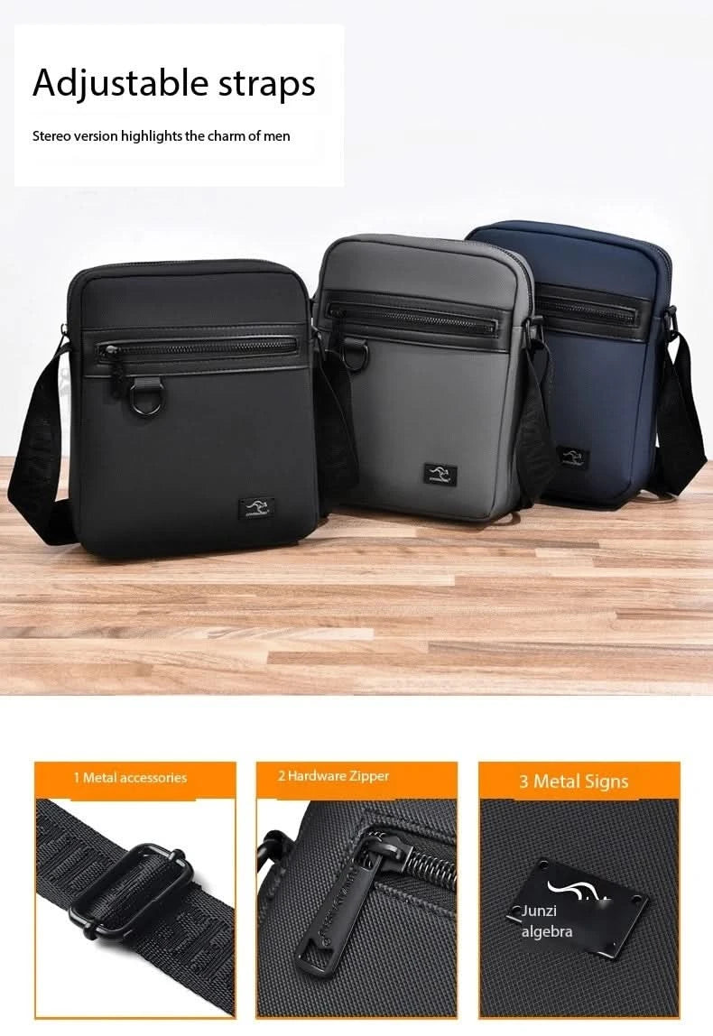 New Kangaroo Luxury Brand Business Messenger Bag Men  Crossbody Bag Man Shoulder Bags Male Oxford Casual  Business Handbag - M & M Global