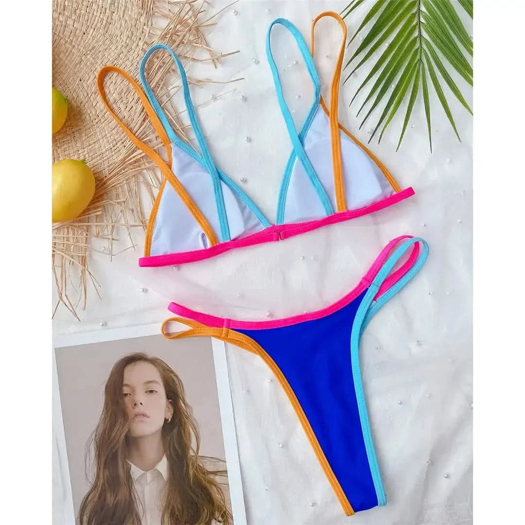Oiinaa Bathing Suit Women Bikinis Set Sexy Swimsuit Beachwear Bikini Sets Summer Beach Swimwear Bathing Suit Female Biquinis - M & M Global