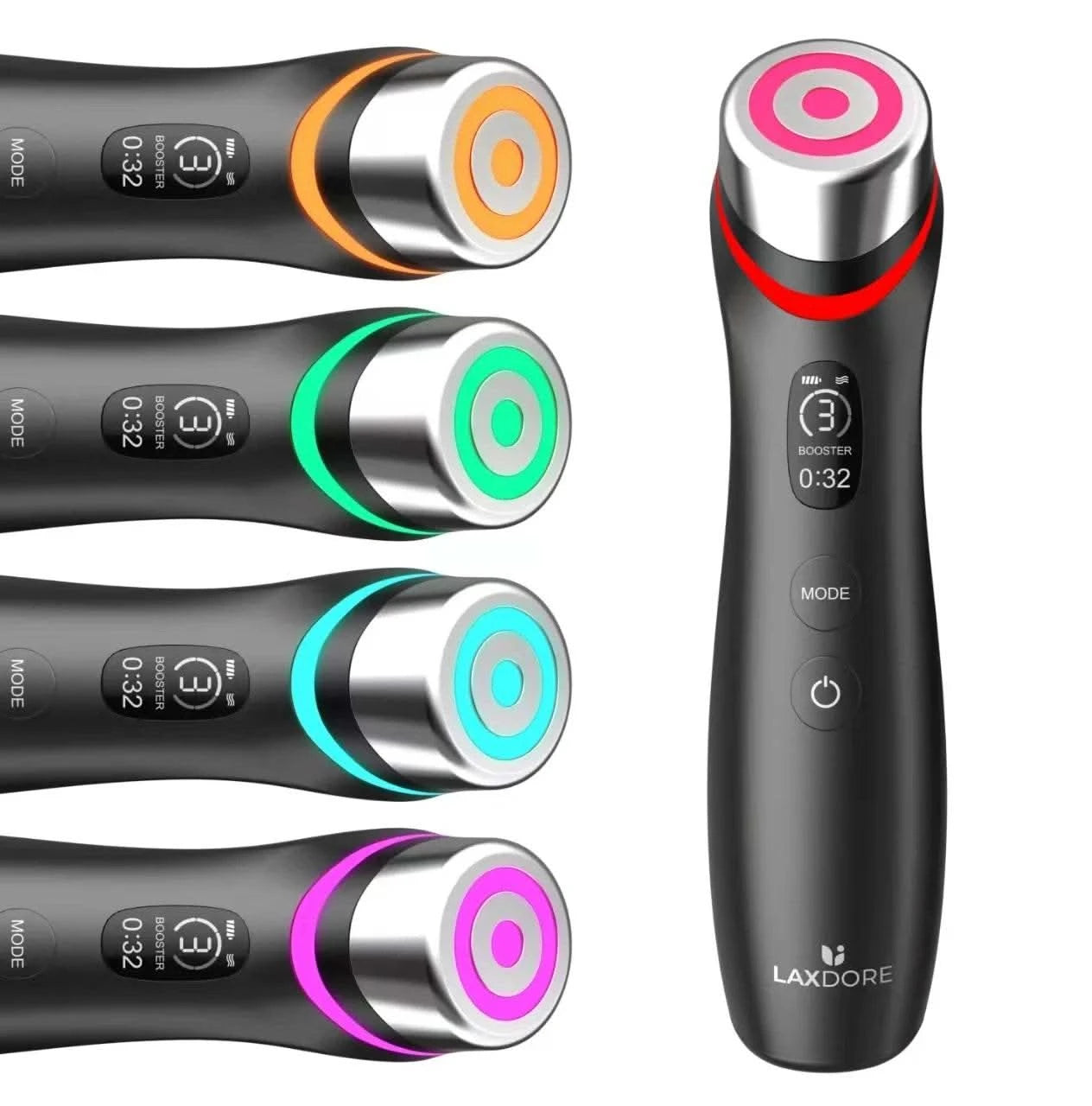6 in 1 Age Booster Skin Care Facial Glow Booster Beauty Device Facial Skin Care Tools Anti Aging Microcurrent Lift Face Care - M & M Global