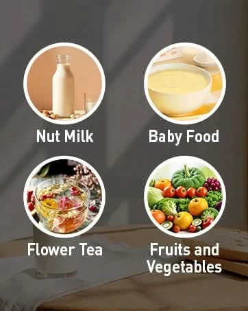 Nut Milk Maker, 35oz/1000ml Multi-Functional Automatic Soy Milk Maker for Homemade Nut, Soy, Almond, Oat Milk, Fruit and Vegetab - M & M Global