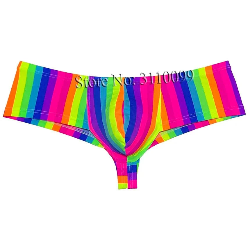 Men's Mini Cheek Boxers Half Hip Brazilain Bikini Swim Briefs Boy Underwear - M & M Global