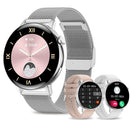 Women's Compatible For IPhone And Android Phones, Health Tracker/MessageReview/ Assistant/ Multi-Sport Mode/Music Playing