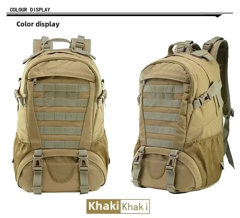 Outdoor Tactical Sports Climbing Backpack Professional Cycling Hiking Traveling Durable Double Shoulder Bag Outdoor Gear - M & M Global