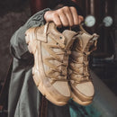 Composite Toe Work Boots Mens Puncture-Proof Midsole Non-Slip Breathable & Comfort Fit for Warehouse Use Anti-smash Work Boots
