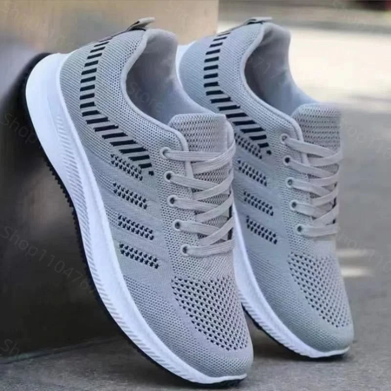 Men's spring wear-resistant trendy and versatile new soft sole comfortable running casual shoes sports shoes men's casual shoes - M & M Global