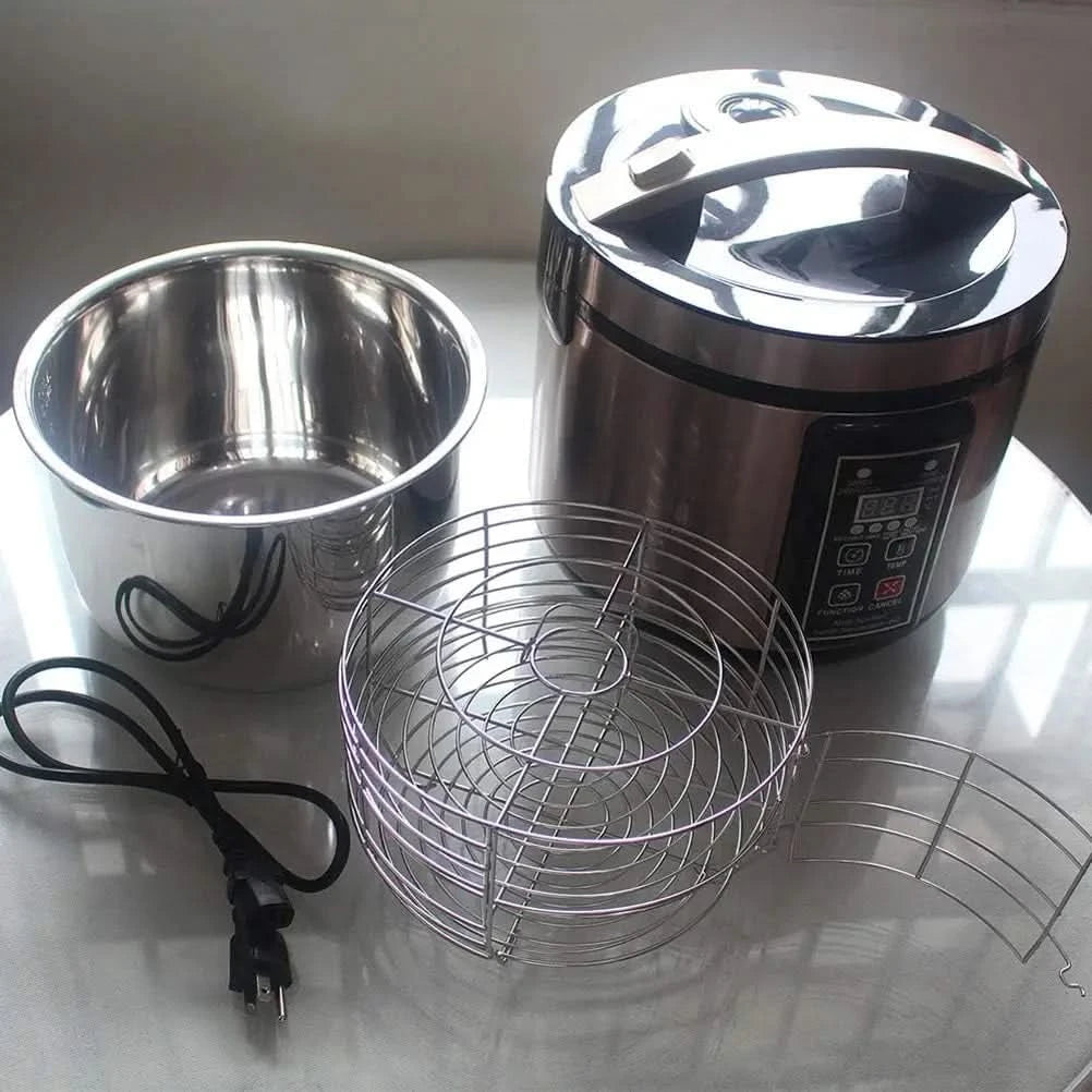 6L Black Garlic Fermenter,Kimchi machine,Sweet Rice Wine Maker Full Automatic,Natto Maker,Yogurt Pot, FCC UL Listed - M & M Global