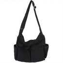 Women Vintage Handbag Canvas Teenager Shoulder Tote Bags Messenger Bags Ladies Casual Handbag Crossbody Purse - M & M Global