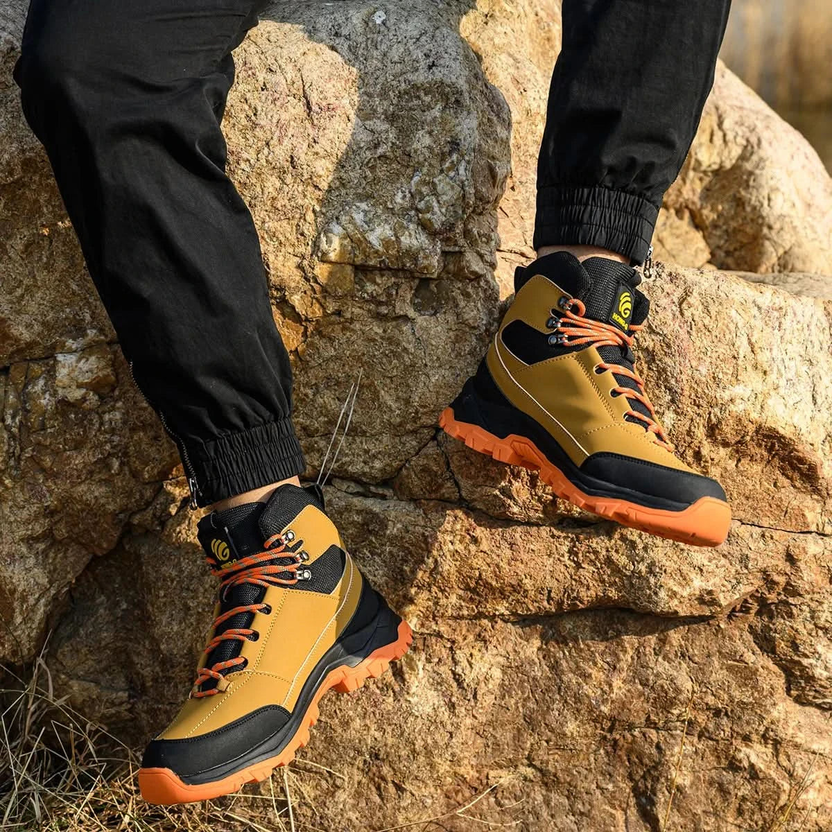 Safety Shoes Men Work Sneakers Indestructible Shoes Anti-smash Puncture-Proof Protective Shoes Steel Toe Construction Work Boots
