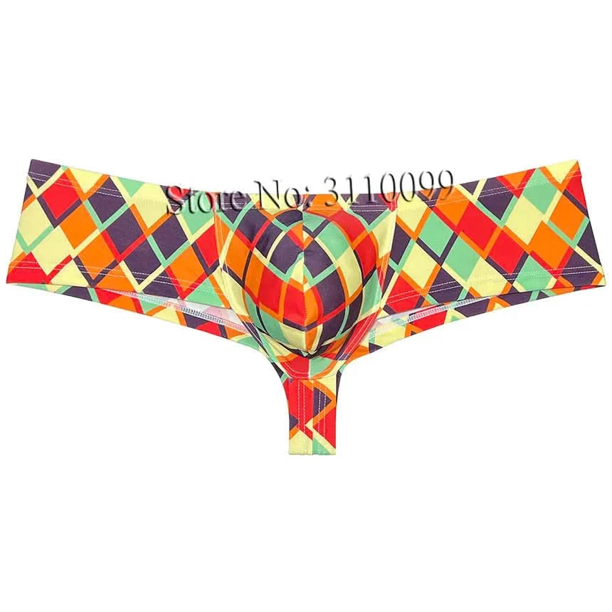 Men's Mini Cheek Boxers Half Hip Brazilain Bikini Swim Briefs Boy Underwear - M & M Global