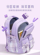 Sanrio Cinnamon Dog cute fashion print school bag for primary school students, stylish children's back-to-school backpack - M & M Global