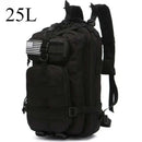 25L/50L Tactical Backpack Molle Bag Outdoor Bags Backpack for Hiking Camping Trekking Hunting Fishing GYM Bags Backpacks - M & M Global