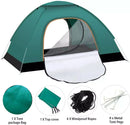 Automatic Pop Up Outdoor Camping Hiking Waterproof Sun Proof Tent Portable Backpacking Folding Tents Travelling Tools 2-3 Person