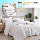 7-Piece Floral Quilt Set – Soft & Comfortable Bedding for All Seasons, Elegant Cut Flower Design, Home Décor, Ideal Gift for Any Occasion
