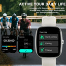 Smart watch, custom wallpaper, call reminder/rejection, multiple sports modes, music playback, unisex, suitable for iOS/Android