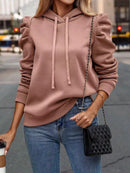 New Autumn Gothic Style Casual Long-Sleeved Hooded Short Sweater Jacket Women Fashion Zipper Sports Hoodies Y2K Sweatshirt