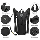 Tactical Water Hydration Pack - Military Class Camel Backpack with 3L Leakproof Water Bladder for Running, Jogging, Cycling - M & M Global