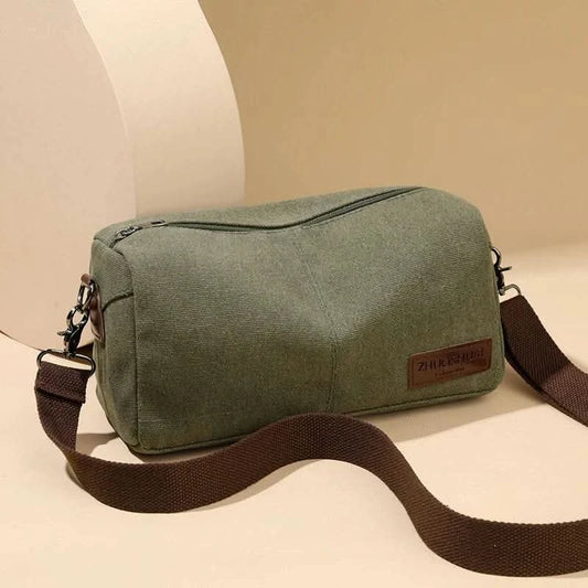 Crossbody bag, men's minimalist single-shoulder bag, women's outdoor travel commuting messenger bag, large capacity - M & M Global