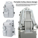 Fashionable large capacity multi pocket multifunctional outdoor travel backpack, handbag hiking bag suit - M & M Global