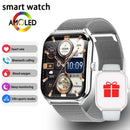 New Ultra Thin Smart Watch men 1.96" AMOLED 360*360 HD Pixel Display Always Show Time Call Reminder Smartwatch Ladies For huawei - M & M Global