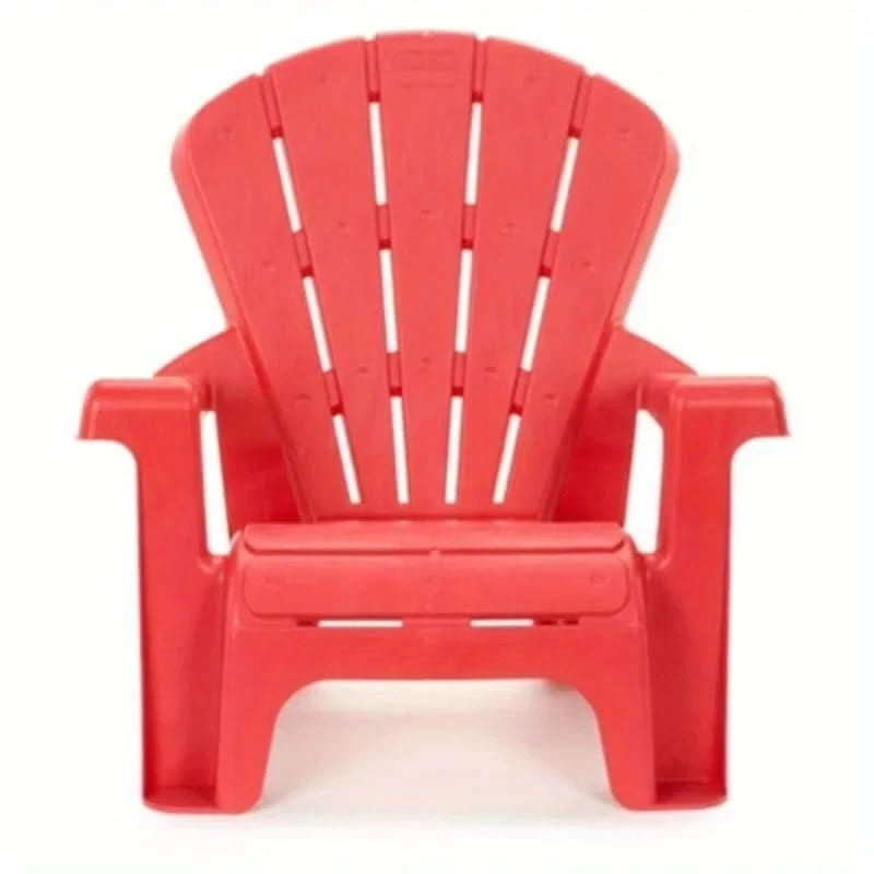 Garden Outdoor Portable Chair - Red Fits snugly against the back, providing support and promoting correct posture