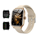 LAXASFIT 2025 New Men's Smart Watch Women's Gift 2.01 inch HD Full Touch Screen Sports Fitness Watch Bluetooth Talk Smartwatch - M & M Global