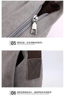 Men's multi-functional shoulder bag, leisure large capacity business travel bag, fashionable storage sling bag - M & M Global