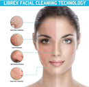 Facial Cleansing Brush Face Scrubber Electric Exfoliating Spin Cleanser Device Waterproof Deep Cleaning Massage Remove Blackhead - M & M Global