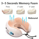 Rechargeable Neck Massager U shaped Pillow Multifunctional Portable Shoulder Cervical Massager Outdoor Home Car Relaxing Massage - M & M Global