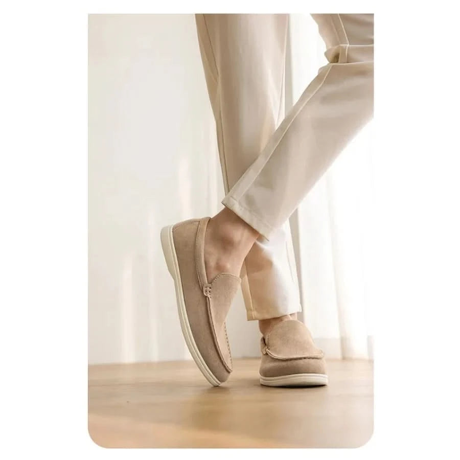 Men Comfortable Flats Breathable Casual Shoes Men's Slip On Shoes Driving Footwear chaussure hommes Summer Lazy Loafers Shoes - M & M Global