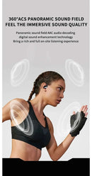 100% Lenovo Official Genuine Thinkplus XT80 Wireless Bluetooth Earphones 100h Ultra-long Battery Life Waterproof Sport Headphone - M & M Global