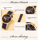 5PCS Set Women Fashion Butterfly Quartz Watch Brand Design Female Clock Leather Band Ladies Casual Wrist Watch Reloj Mujer