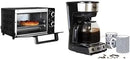 Total Chef Toaster Oven 4 Slice Small Compact Kitchen Appliance + Total Chef 12-Cup Programmable Coffee Maker Stainless Steel Dr - M & M Global